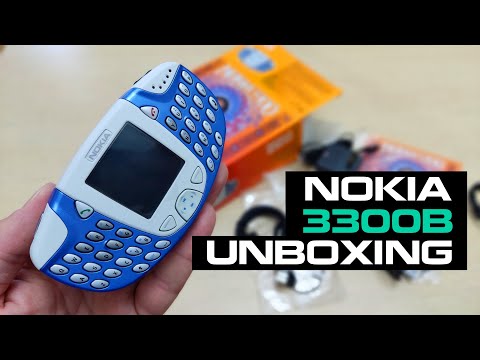 Nokia 3300b Unboxing 4K (NEM-2) - Review - Full Pack with all accessories