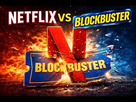 Netflix vs Blockbuster The REAL Reason Netflix Won