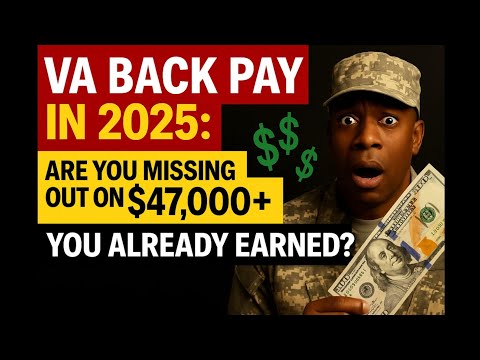 “VA Back Pay in 2025: Are You Missing Out on $47,000+ You Already Earned?”