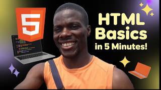 HTML Basics for Beginners in 5 minutes! [Web Development CRASH Course]