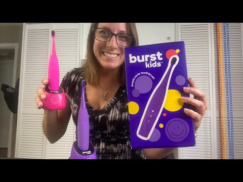 The new BURST kids Toothbrush is here!!! (and yes I have a discount code for you)