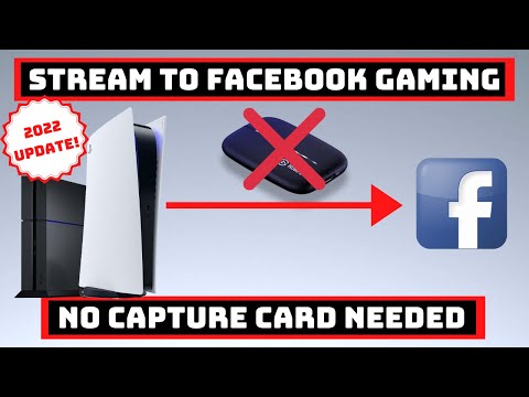 Stream To Facebook Gaming Without An Elgato! (2022 UPDATED)