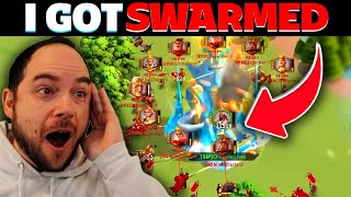 I got swarmed [and I was not prepared] Rise of Kingdoms