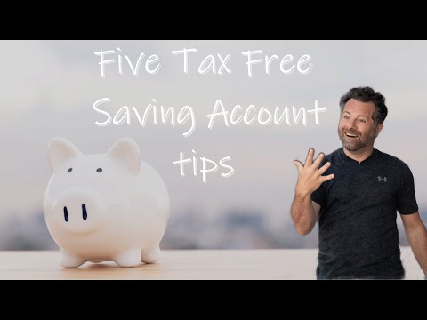 Five Tax Free Saving Account Tips