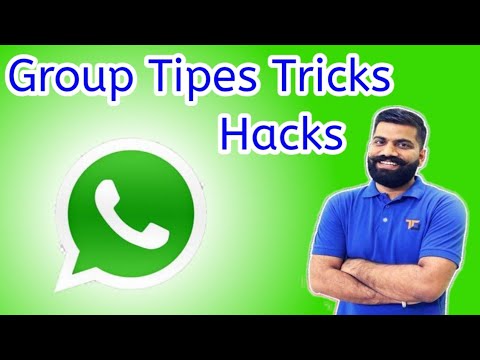 Whatsapp Tipes, Tricks & Hacks || Whatsapp Group Setting