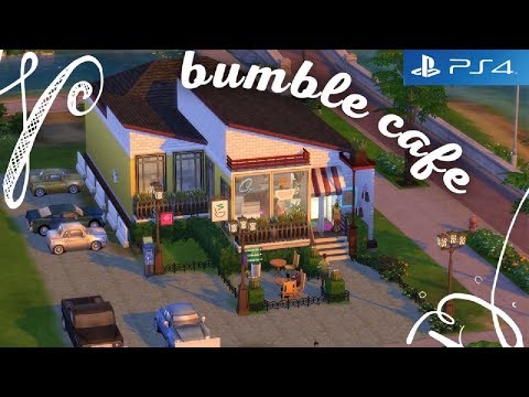 SIMS 4 PS4 | COFFEE SHOP Speed Build (No CC/MODS) | MrsTroubleshoot