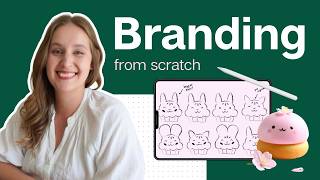 Branding a Cute Cafe | Full Brand Identity Design Process from Scratch
