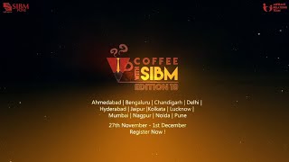 Coffee With SIBM Edition 19 | SIBM Pune | Short Trailer