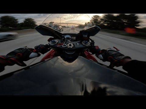 SUNSET SURFER | Sunset Ride GSXR 750