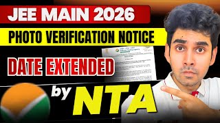 Official NTA Notice OUT | JEE Main 2026 #jeemain2026