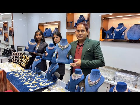 Cheapest Gold Jewellery Market in Delhi | Gold Rings Bangles Necklace Pendant Sets