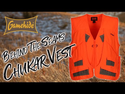 Behind The Seams - Gamehide Chukar Upland Hunting Vest