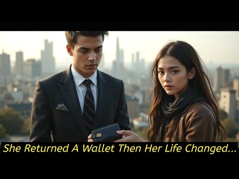 She Returned A Lost Wallet Without Taking A Penny — Not Knowing The Owner Was A Young Millionaire...
