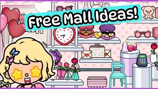 FREE Valentine's Shop! TOCA BOCA MALL Ideas! 😍 