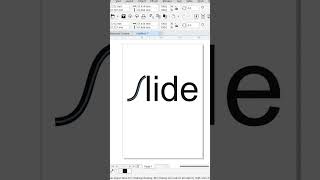 SLIDE logo concept in CorelDraw #graphicdesign #coreldesign #logodesign #logo
