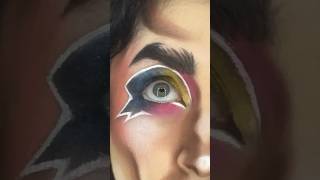 💖💛💙 #pride #pridemakeup #drag #dragking #panpridemakeup