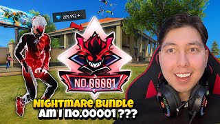 New Legendary Nightmare Bundle 🥶 Am I NO.00001 ⁉️ - Mehdix Free Fire
