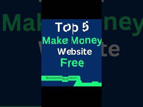 Top 5 make money website 2023 #shorts