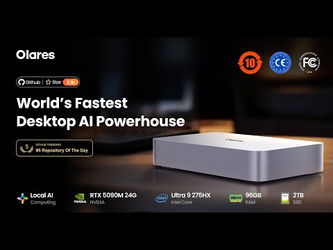 Olares One: World’s Fastest Desktop AI Powerhouse