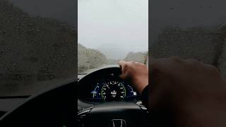 Just the road, the rain, and your thoughts. #POV #SoloDrive #GloomyWeather #MoodyVibes #RoadTrip