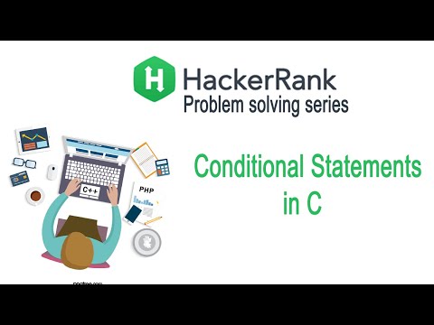 Conditional Statements in C || HackerRank challenge solution in hindi