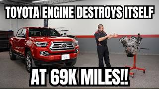 Toyota Engine DESTROYS Itself at 69k Miles!