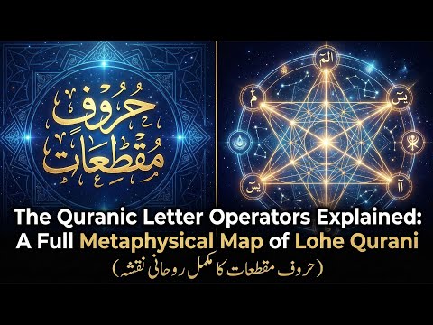 The Quranic Letter Operators Explained: A Full Metaphysical Map of Lohe Qurani (Huruf al-Muqatta’at)
