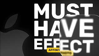 The Apple (IOS26) Effect everyone will want - Liquid Glass with Affinity Photo