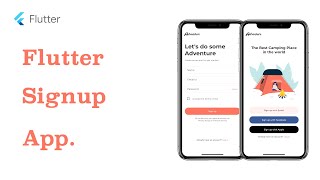 Flutter UI - Sign up screen - SpeedCode