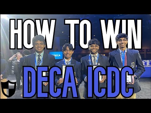 How to win DECA ICDC (3rd Place Winner: NPCF Challenge)