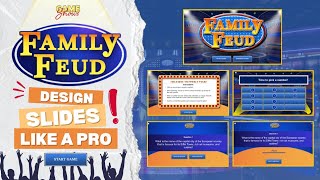 HOW TO MAKE AN INTERACTIVE FAMILY FEUD QUIZ IN POWERPOINT || POWERPOINT TUTORIAL