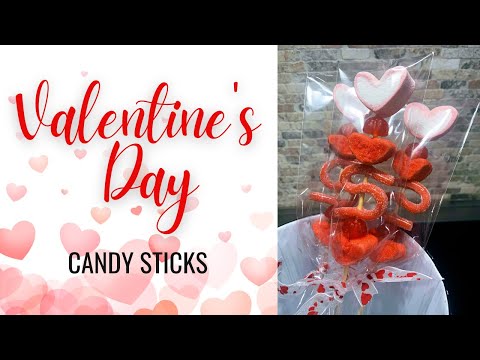 Valentine Candy Sticks