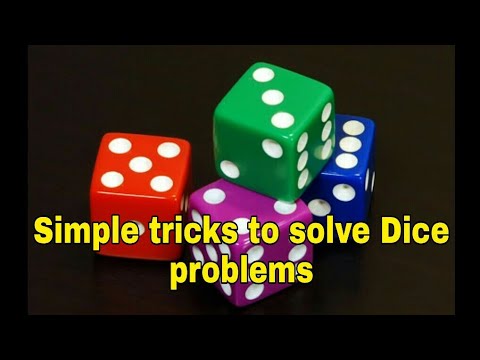 Simplest way to solve Dice problems