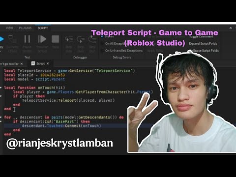 Safe Teleport Script - Game to Game (Roblox Studio)