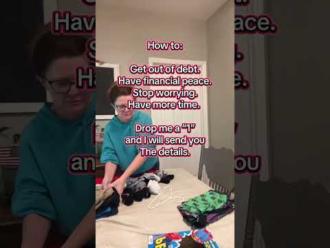 I want financial peace.