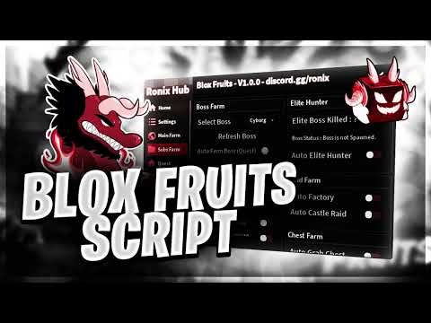 NEW Blox Fruits Script *NO KEY* - Auto Farm, Fruit Sniper, Dragon Fruit Farm & Max Level!