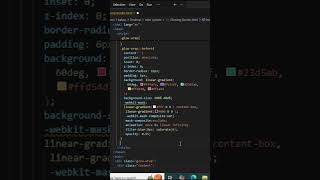CSS Glowing Border Animation #shotrs #css #html  #coding