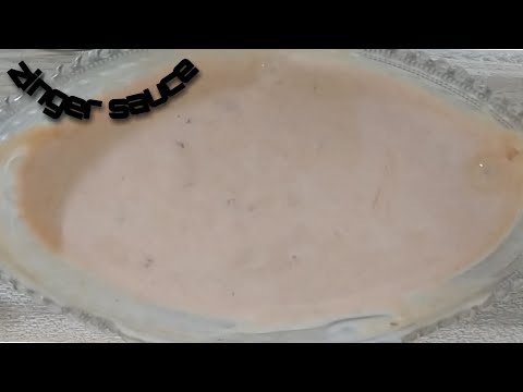 Zinger sauce/Red sauce/recepie in eng/US/UK/UAK kitchen