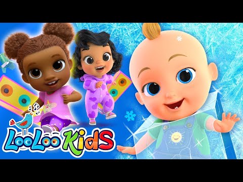 Dance and Freeze Fun! | 15-Minute Kids' Song Loop | Move and Groove with LooLoo Kids!