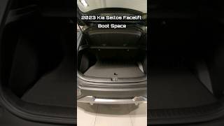 Kia Seltos Facelift 2023 Boot Space #seltos2023