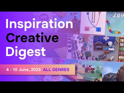 Freshest trends in mobile game ads (4 - 10 June, 2023 | All Games)