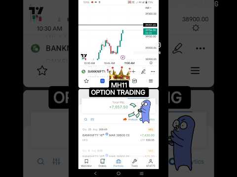 आज तो मौज करदी क्या हुआ ऐसा? Bank Nifty Expairy Live Profit Trade का 🤔 #mh11optiontrading #ytshorts