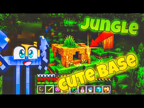 Building a Cute Jungle Base in Minecraft | Ultimate Survival House!