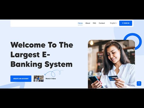 How to Create A Premium Online Banking Website : Online Banking Script