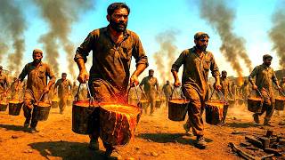 Extreme Heat Metal Casting | Sand Casting Process Pakistan - @Pakistani-Hands