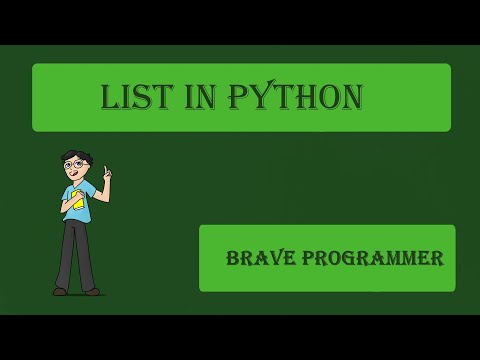 Lists in Python | Python Tutorial Series #5| Brave Programmer