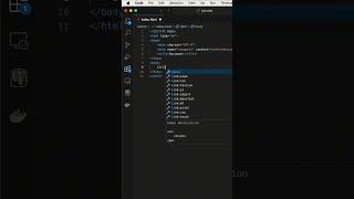 Stop Writing This HTML the Long Way 😱 #shorts