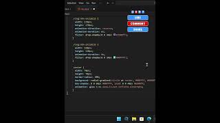 “CSS Energy Core – Looks ALIVE 🤯” | #shorts #coding #css #animation #frontend #design #developer