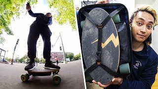TINY BOOSTED BOARD FITS In A BAG - ESKATE AND CHILL Episode 1