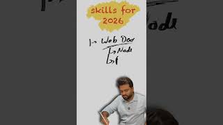 Skills You NEED in 2026 (Web Dev is NOT enough!) ⚠️